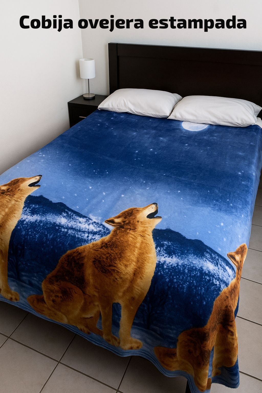 Cobija Gruesa Ovejera  Estampada: imagen 4
