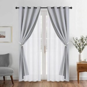 Cortinas Blackout con Velo Liso CR55B: imagen 4