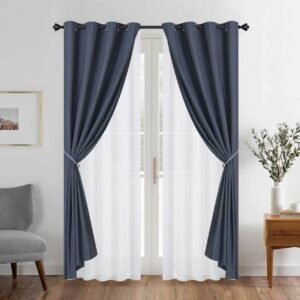 Cortinas Blackout con Velo Liso CR55B: imagen 3