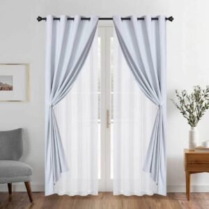 Cortinas Blackout con Velo Liso CR55B: imagen 2