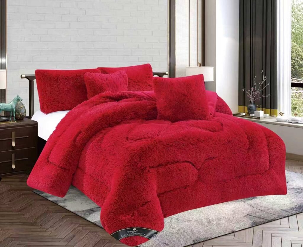 Acolchado Peony Peludo