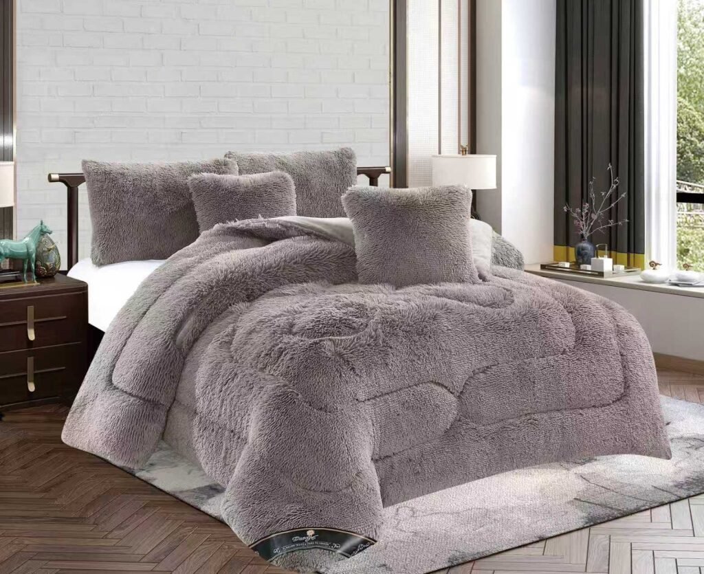 Acolchado Peony Peludo