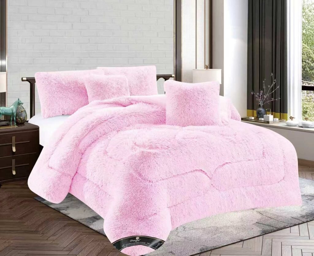 Acolchado Peony Peludo